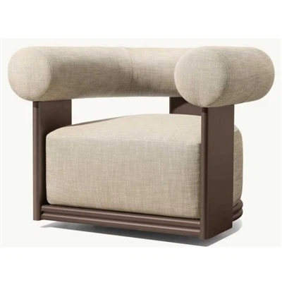 Sedie girevoli all'aperto in alluminio